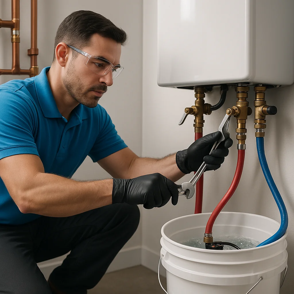 Torrance Water Heater Pros water heater flushing and descaling services - Redondo Beach